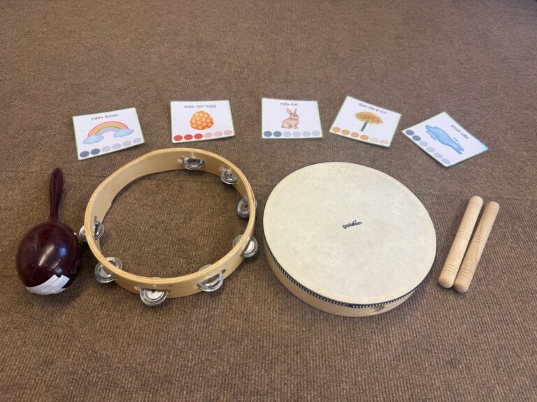 Symbolbilder mit Silbentrennung