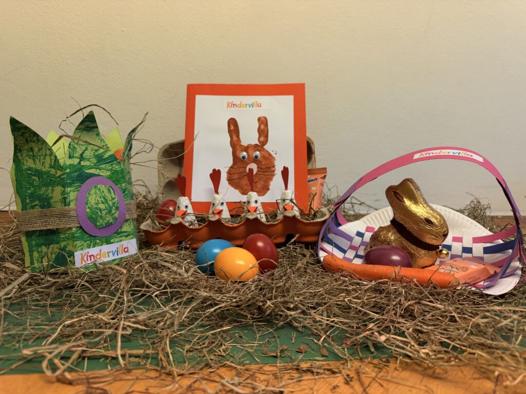 Osternestchen und Osterhase